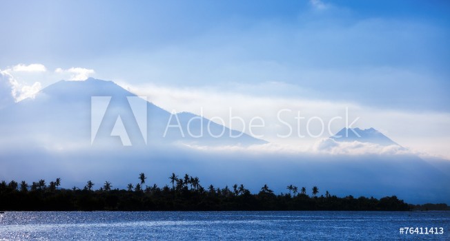 Picture of Volcanos of Java by morning light